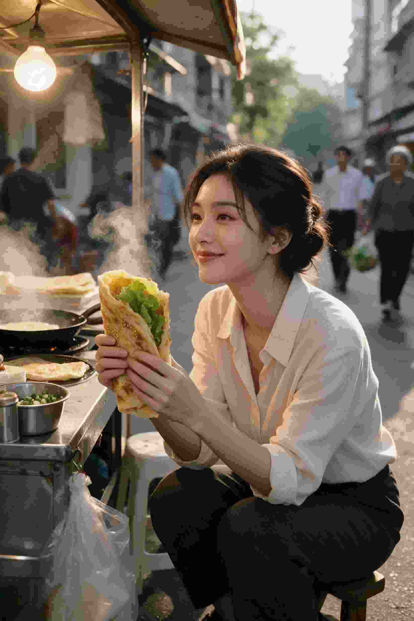 小吃街的老板娘 剧集封面